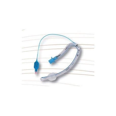 Tubo endotracheale Polar, preformato Sud, orale, PVC trasparente, foro di Murphy, cuffiato