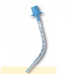 Tubo endotracheale di Croup, pediatrico, PVC siliconato, extra lungo, orale/nasale, non cuffiato