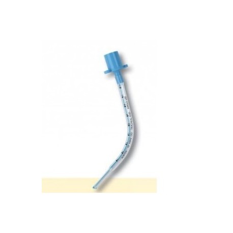 Tubo endotracheale di Croup, pediatrico, PVC siliconato, extra lungo, orale/nasale, non cuffiato